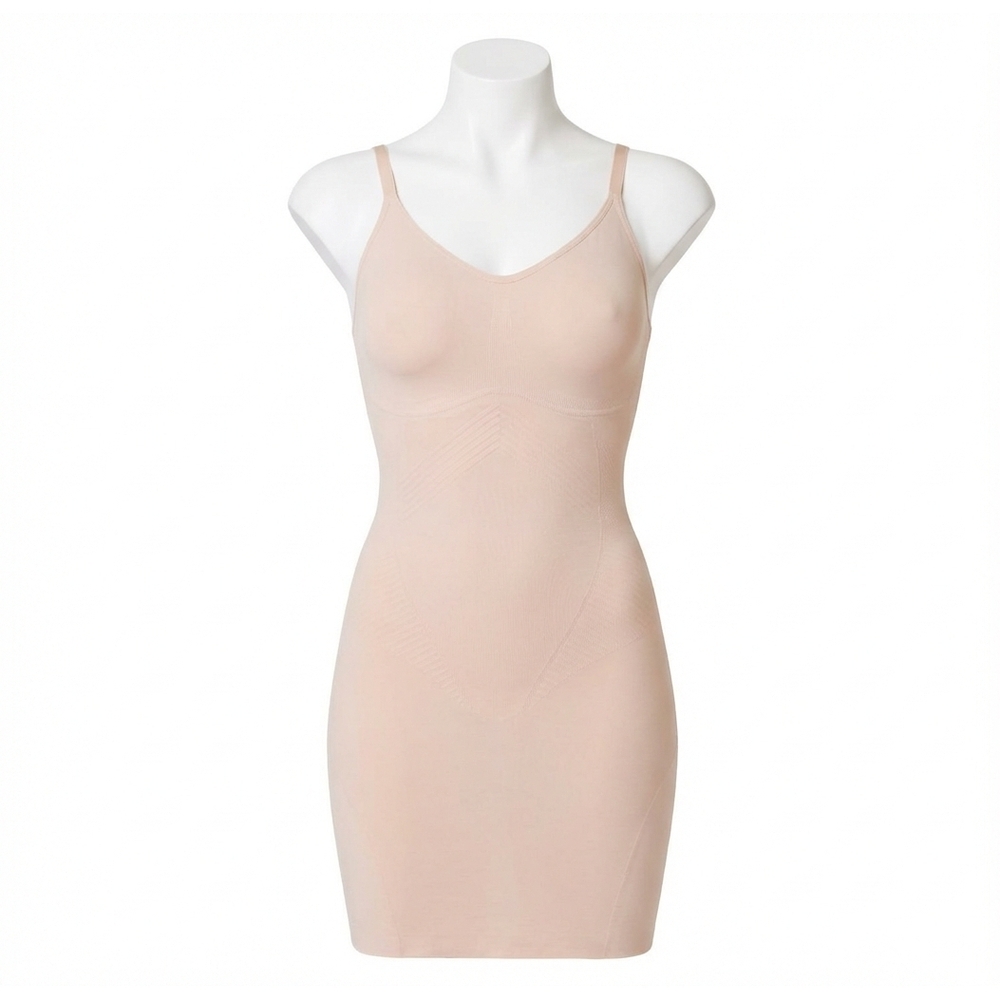NEW SPANX invisible cami slip in champagne beige
